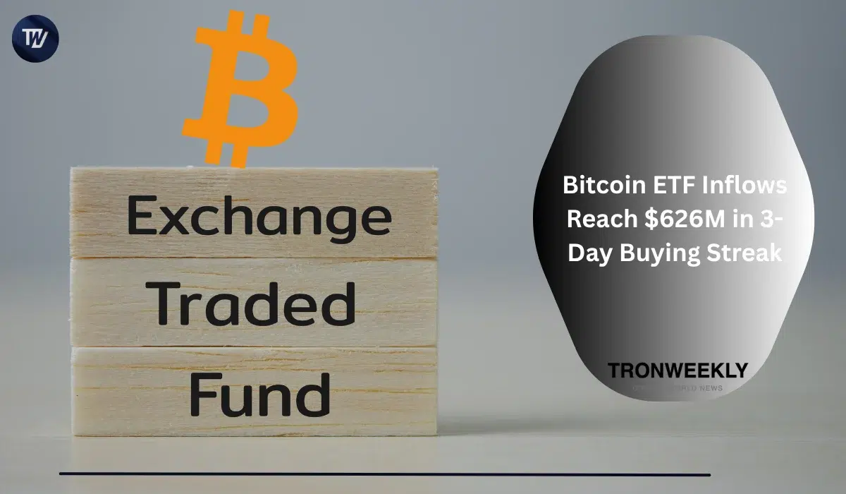 米国現物ビットコインETF、3日間の買い越しで6億2,600万ドルのネットインフローを記録