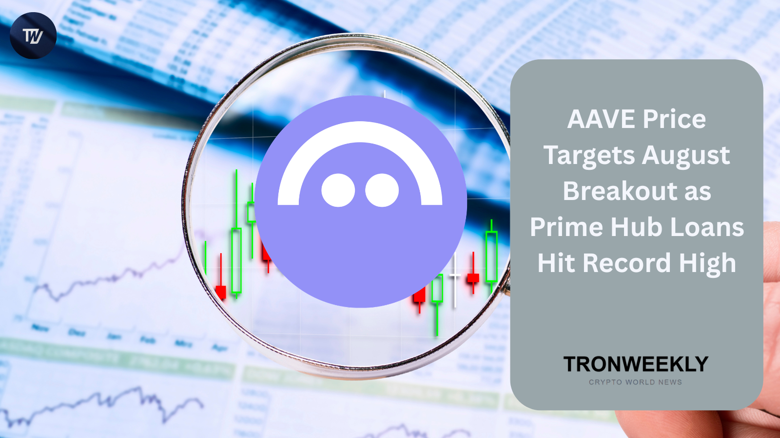 AAVE консолидируется, а активные кредиты Aave V4 Prime Hub достигают рекордного уровня