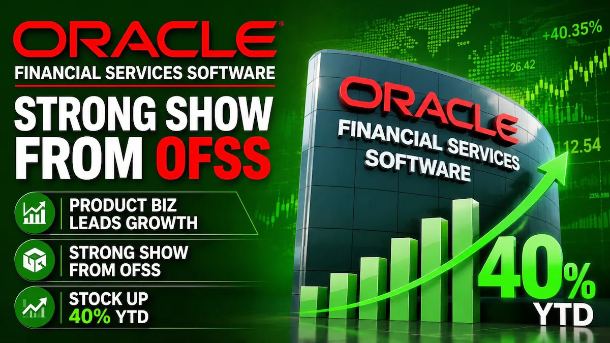 Акции Oracle Financial Services снизились на 7,5%, несмотря на удвоение прибыли и операционного дохода в I квартале