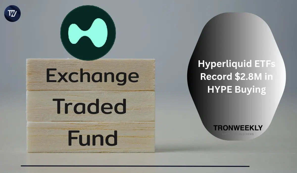 ETF на Hyperliquid зафиксировали покупку HYPE на $2,8 млн — данные Arkham не показывают продаж со стороны фондов