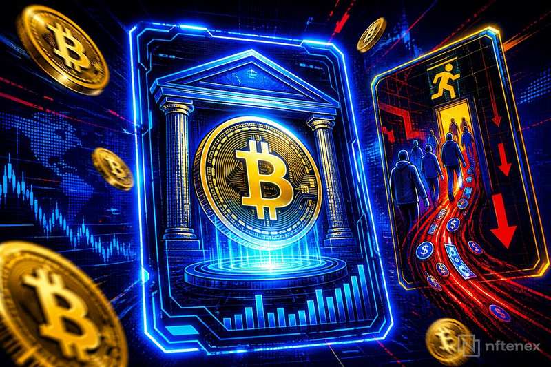 Bitcoin-ETF's registreren kwartaaluitstroom van 77.000 BTC nu particuliere investeerders de uittocht leiden