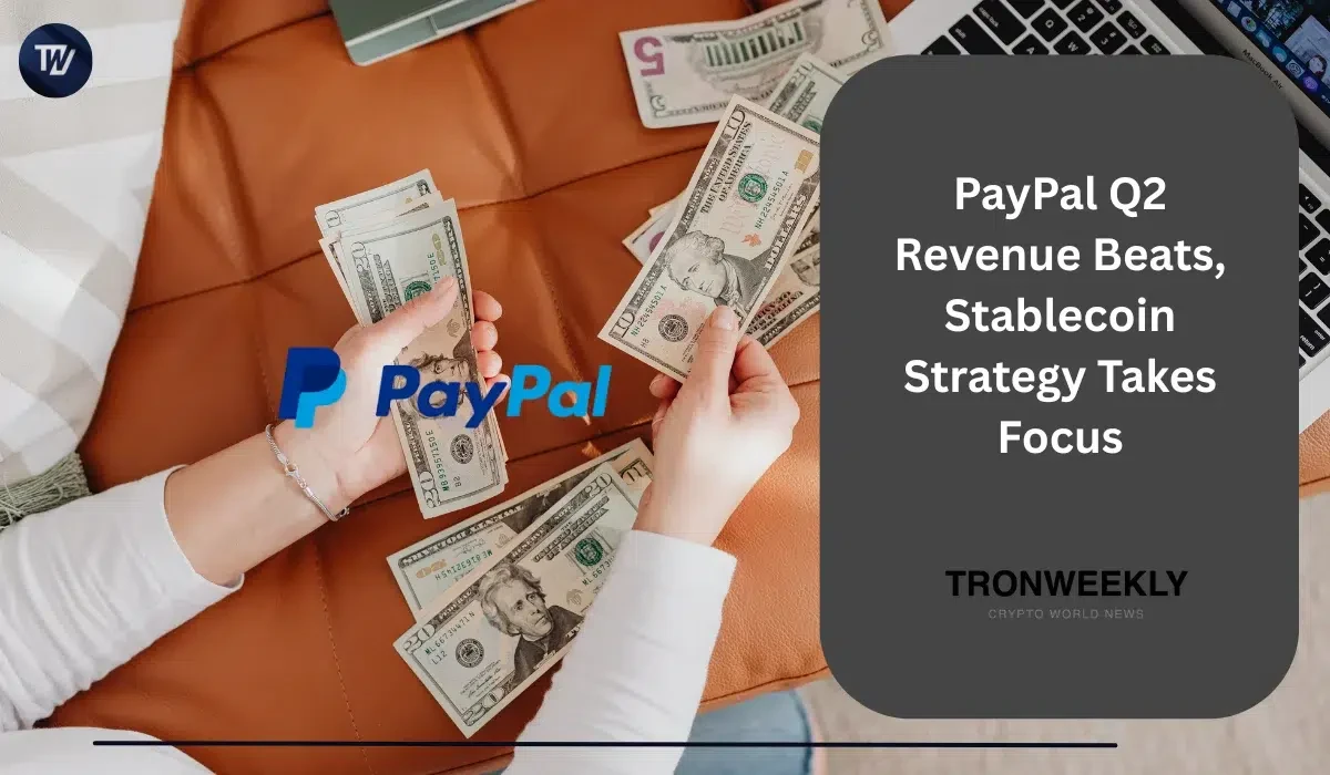 Выручка PayPal за II квартал превысила прогнозы, при этом стратегия PYUSD остается в центре внимания