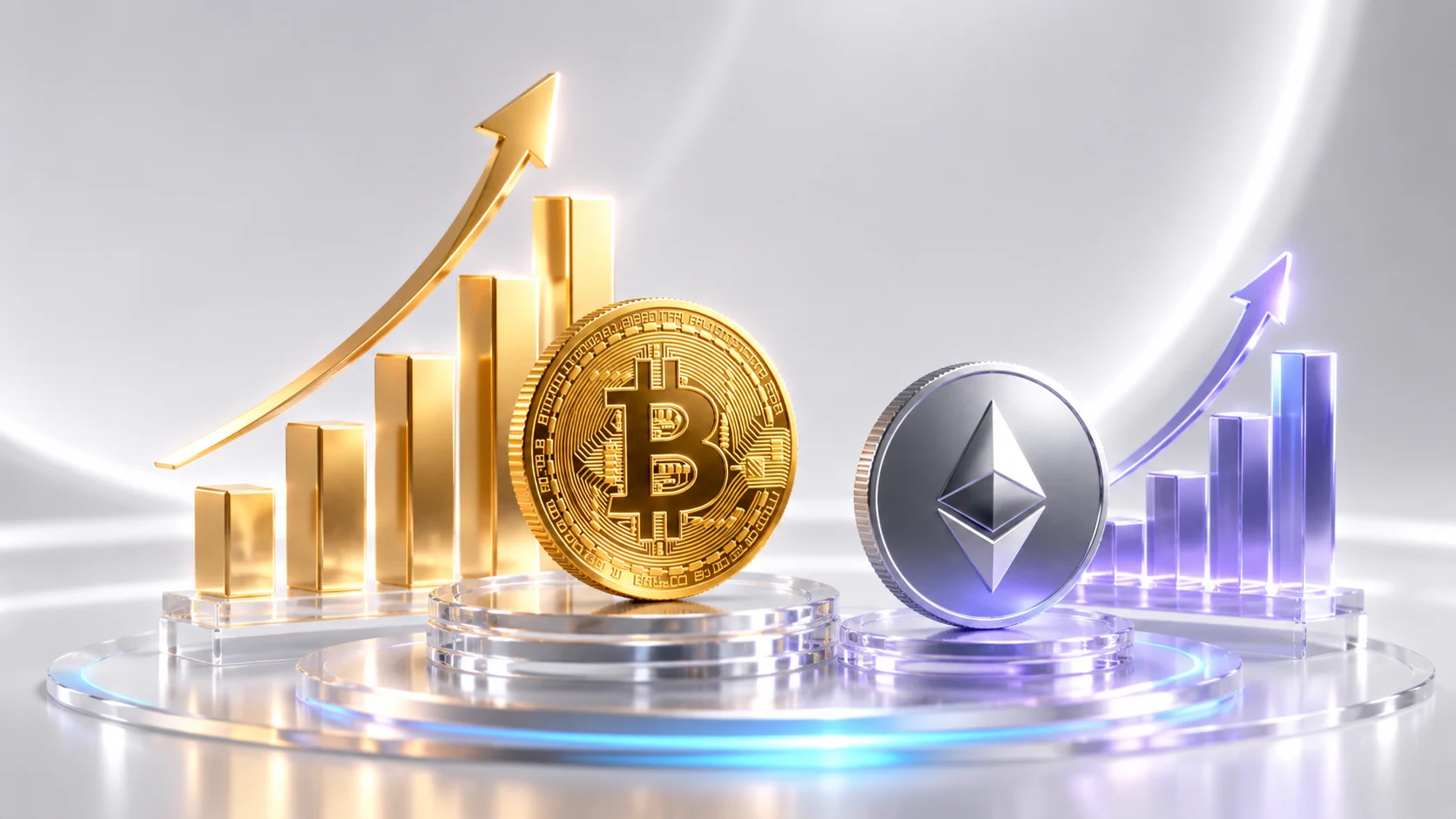 Биткоин-ETF привлекли $854 млн за пять дней притока, а эфир-фонды достигли пяти недель подряд с положительной динамикой