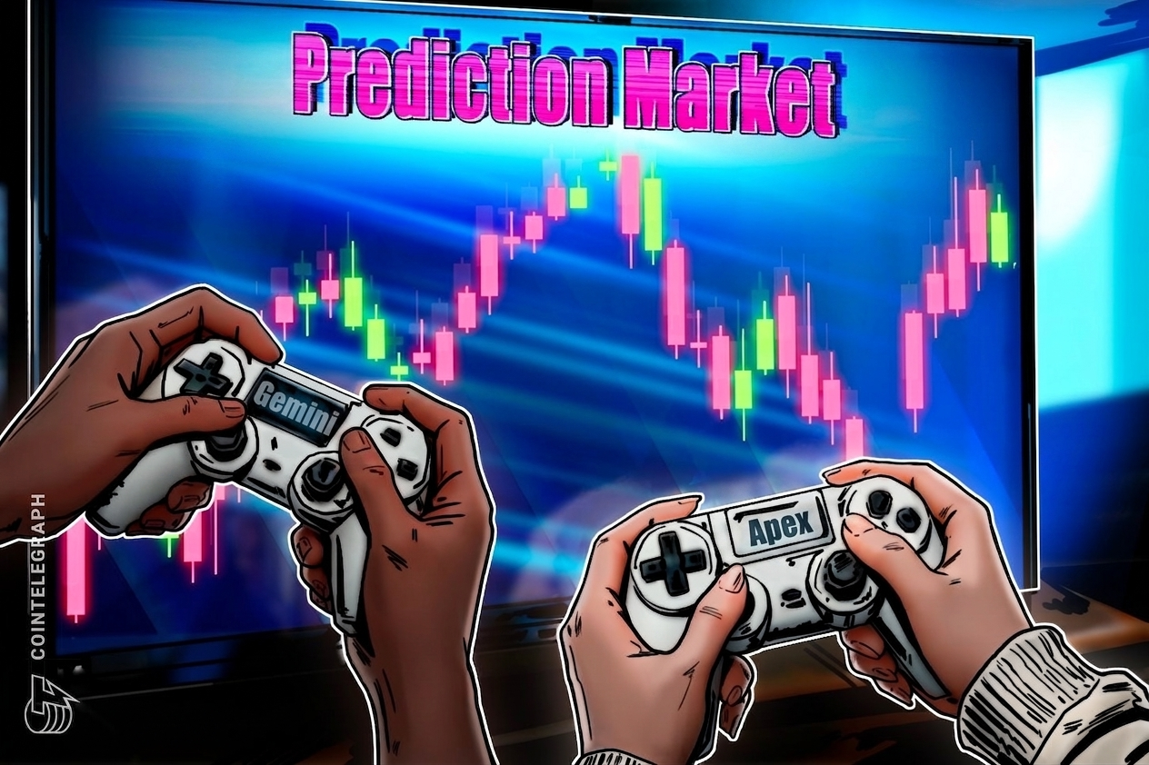 Gemini i Apex Fintech podpisują list intencyjny dotyczący dystrybucji rynków predykcyjnych kryptowalut przez biura maklerskie