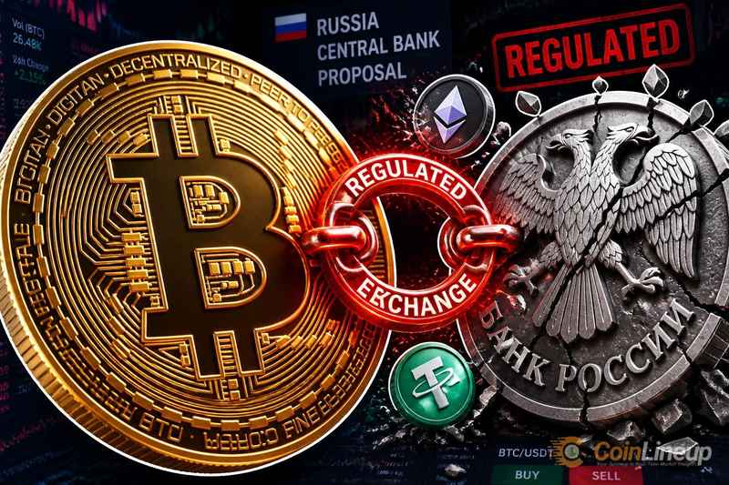 La Banque de Russie propose la négociation sur des bourses réglementées pour le Bitcoin, l'Ether et l'USDT