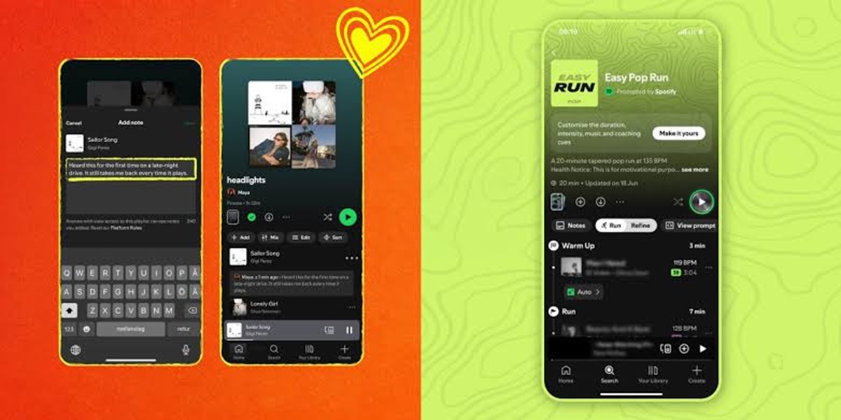 Spotify führt User-Notes-Funktion ein: Hörer können persönliche Erinnerungen an Songs anfügen