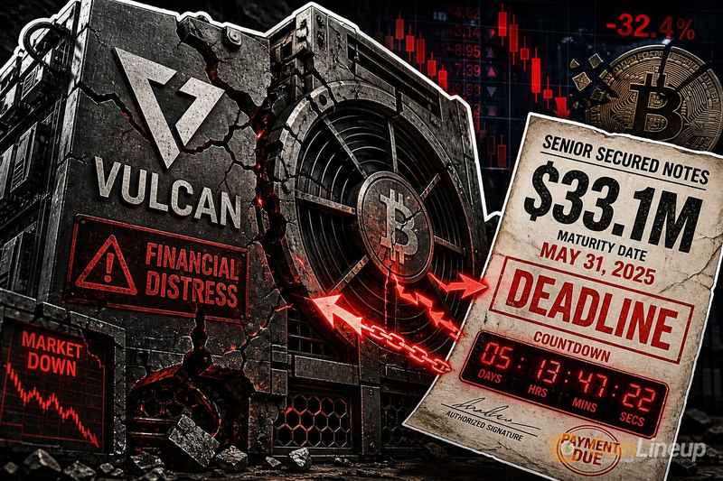 Vulcan waarschuwt voor mogelijk faillissement nu $33,1 miljoen aan senior notes afstevent op vervaldatum 31 oktober