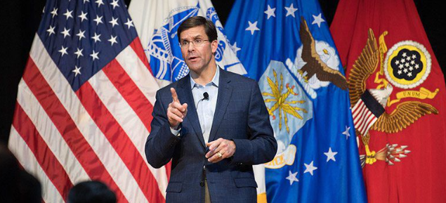 Były sekretarz obrony Mark Esper wzywa Senat do uchwalenia CLARITY Act, wskazując na bezpieczeństwo narodowe
