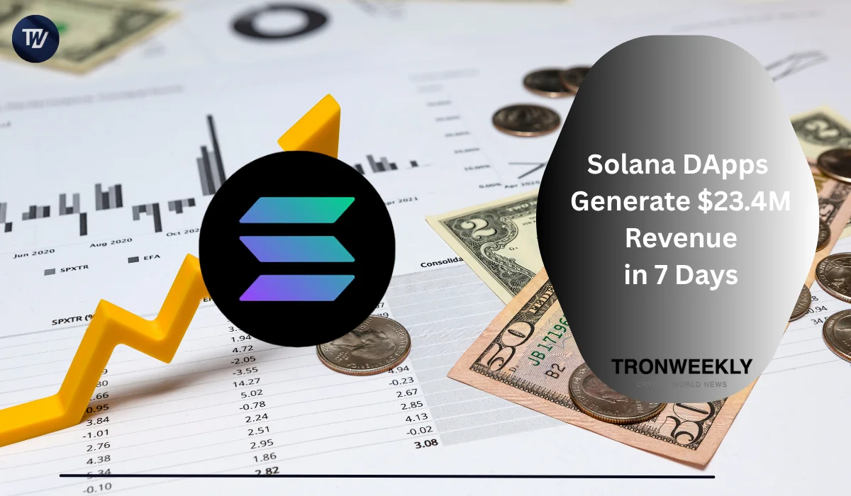 Solana DApps 週收入達 2,340 萬美元,創 26 週新高