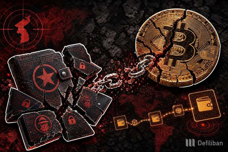 Lazarus Group-Linked Wallets Reportedly Transfer 121.5 BTC Worth Approximately $7.74 Million