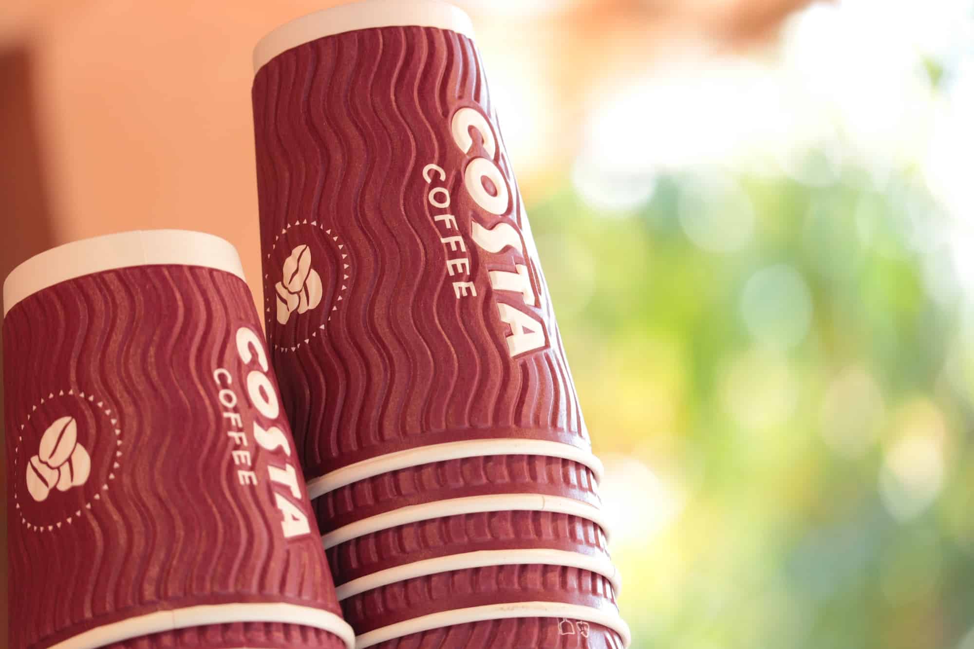 Costa Coffee India завершает четыре года роста числа магазинов