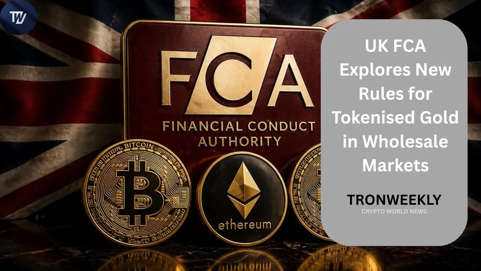 UK FCA Explores New Rules for Tokenised Gold in Wholesale Markets