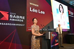Lea Lee, directrice de la communication mondiale de LG Electronics, honorée aux Sabre Awards Asie-Pacifique 2026