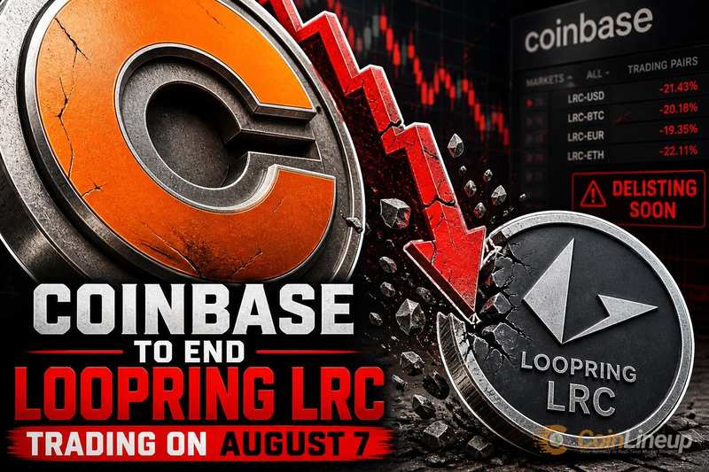Coinbase Set to End Loopring (LRC) Trading on August 7