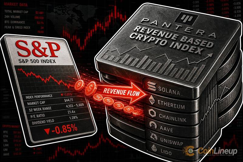 S&P Dow Jones Indices и Pantera Capital запустили индекс криптовалют на основе дохода, исключающий Bitcoin