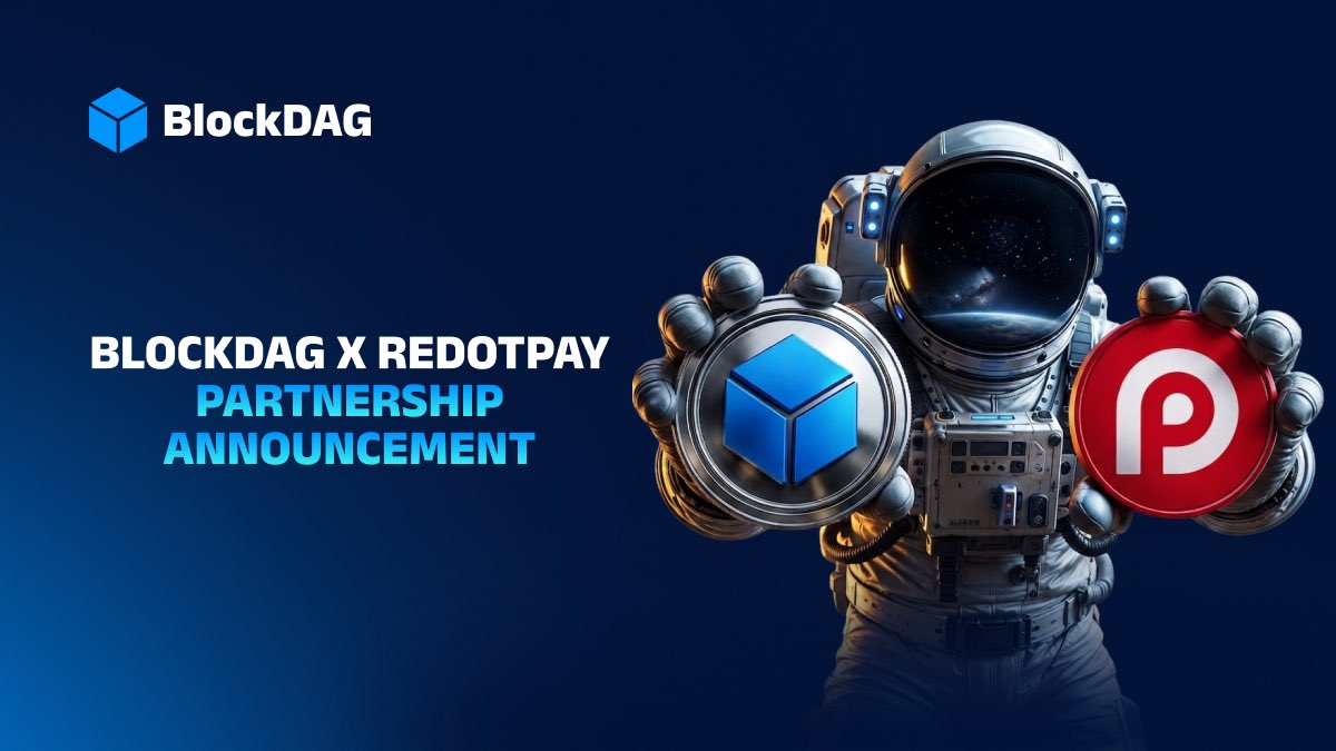 BlockDAG Partners With RedotPay for Super App Development While Pi Network Drops to $0.08 and XRP Stalls