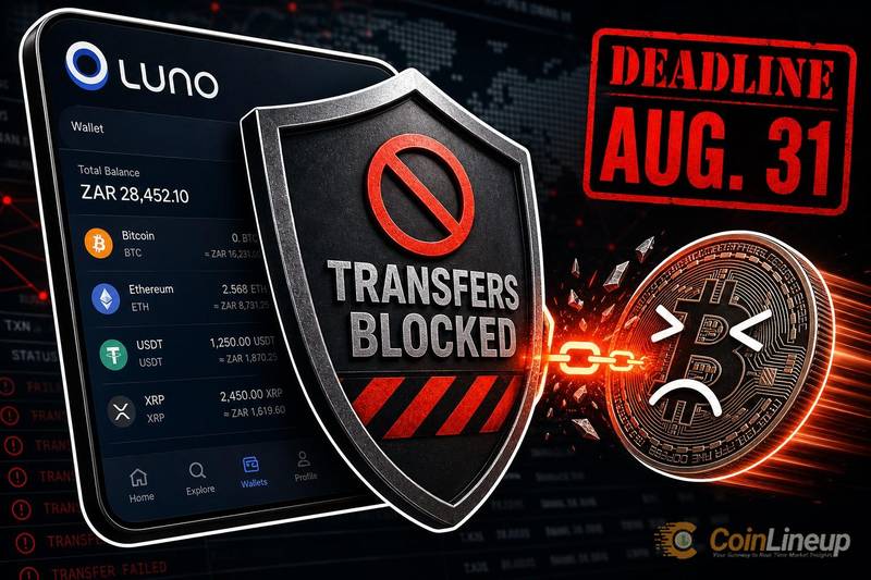 Luno Blocks Selected Crypto Transfers Ahead of August 31 Deadline
