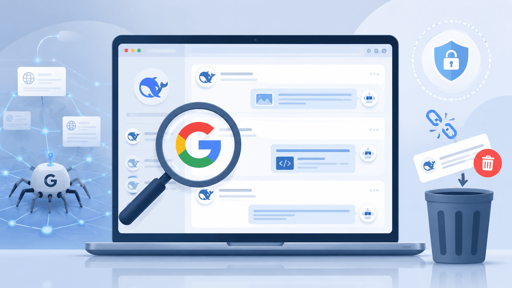 Google индексирует тысячи опубликованных бесед DeepSeek, раскрывая пользовательские чаты для публичного поиска