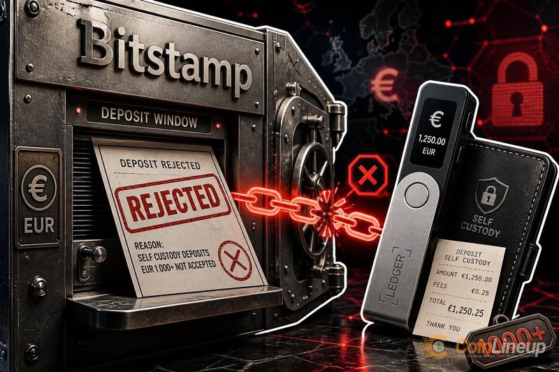 Bitstamp Reportedly Rejects Crypto Deposits Over EUR1,000 from Third-Party Self-Custody Wallets