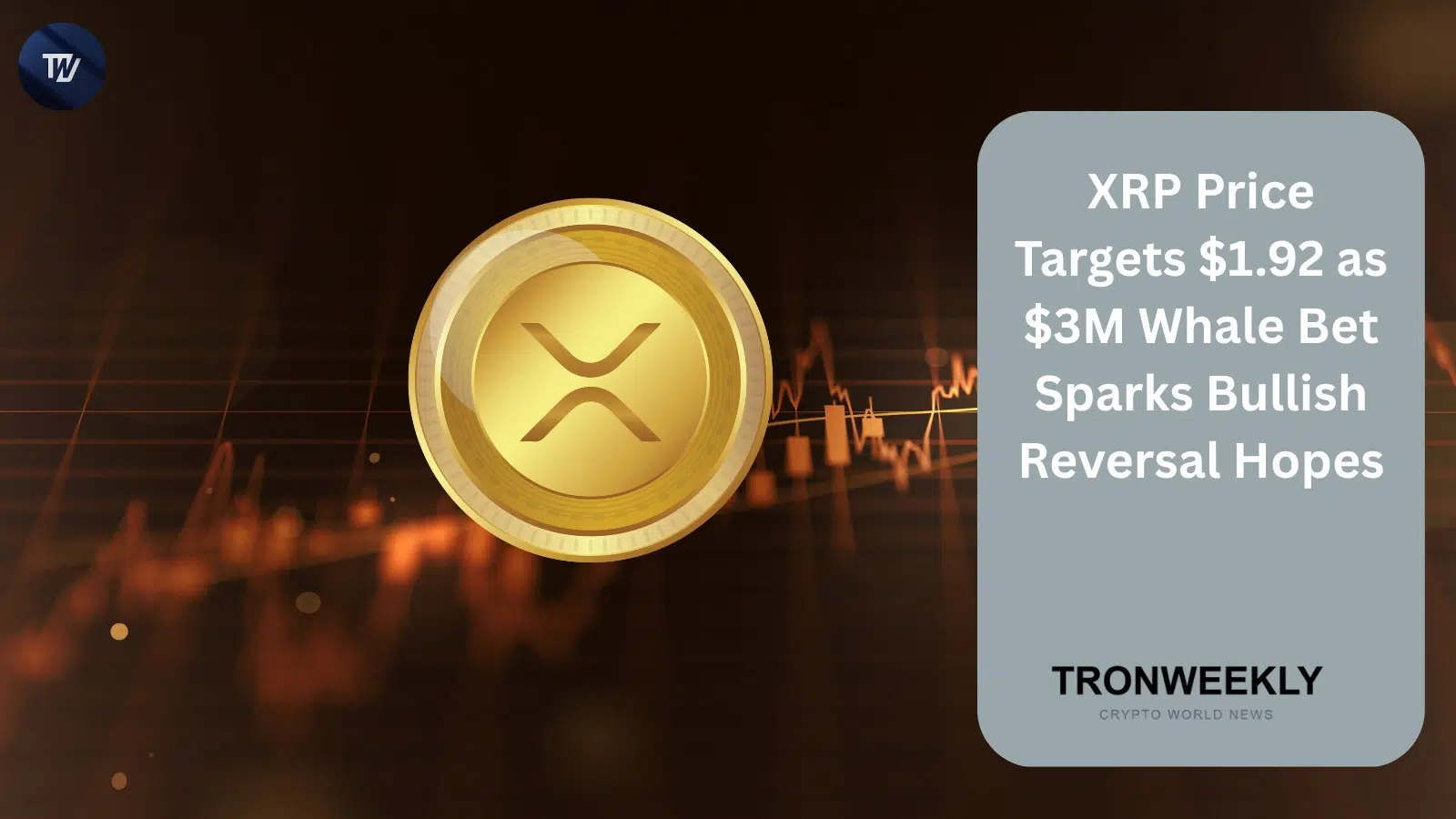 XRP Eyes $1.92–$1.96 as Whale Opens $3M Leveraged Long Position