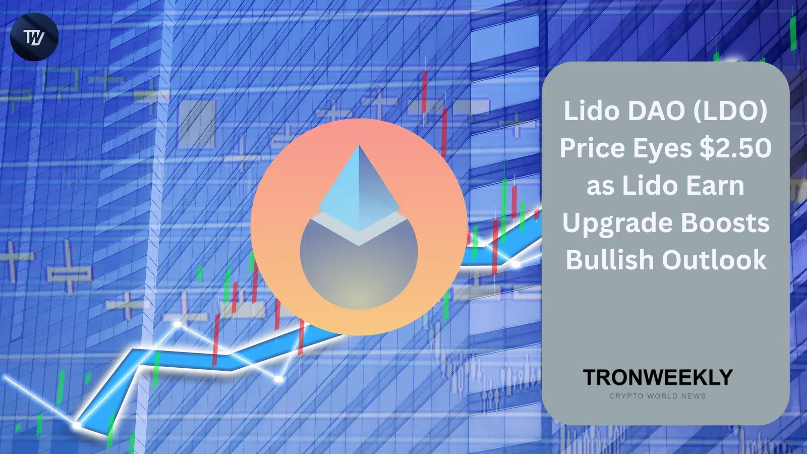 Il prezzo di Lido DAO (LDO) punta a $2.50 mentre Lido Earn introduce prelievi quasi istantanei