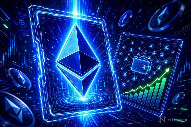 Ethereum supera por primera vez los 200 millones de wallets sin saldo cero