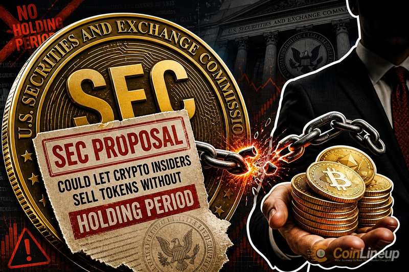 Предложение SEC может позволить некоторым криптоинсайдерам продавать токены без периода удержания