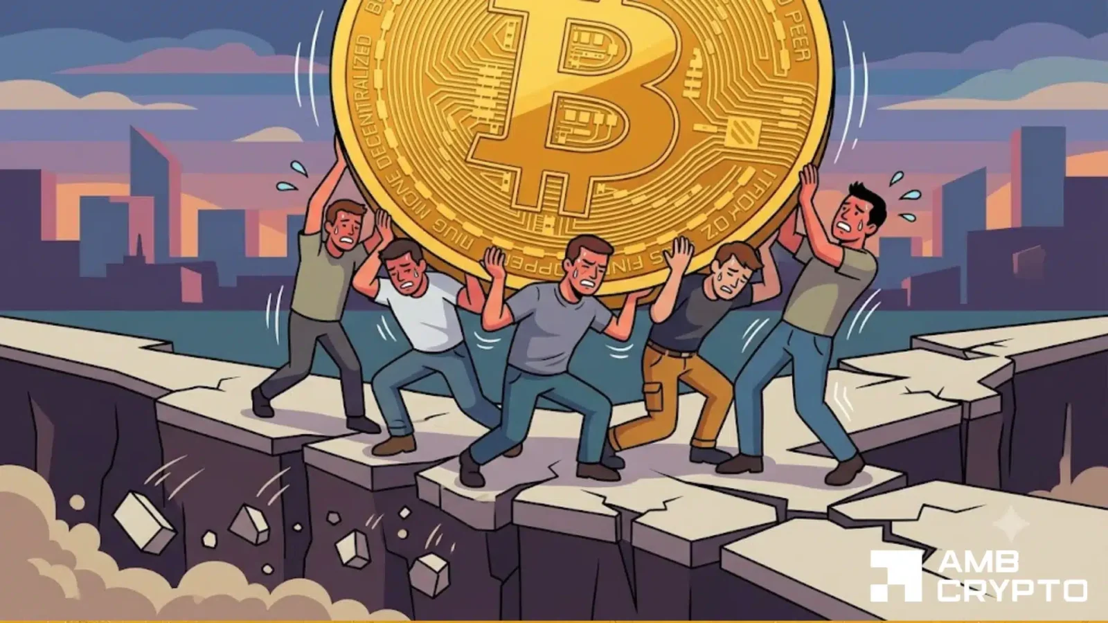 Le perdite dei detentori di breve termine di Bitcoin si riducono al 4% mentre si consolida la struttura per un rimbalzo