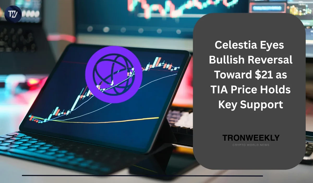 Celestia TIA удерживает ключевую поддержку, пока аналитики следят за сопротивлением $21