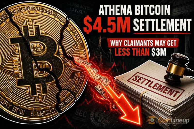 Athena Bitcoin Accetta un Accordo da 4,5 Milioni di Dollari; I Richiedenti Potrebbero Ricevere Meno di 3 Milioni