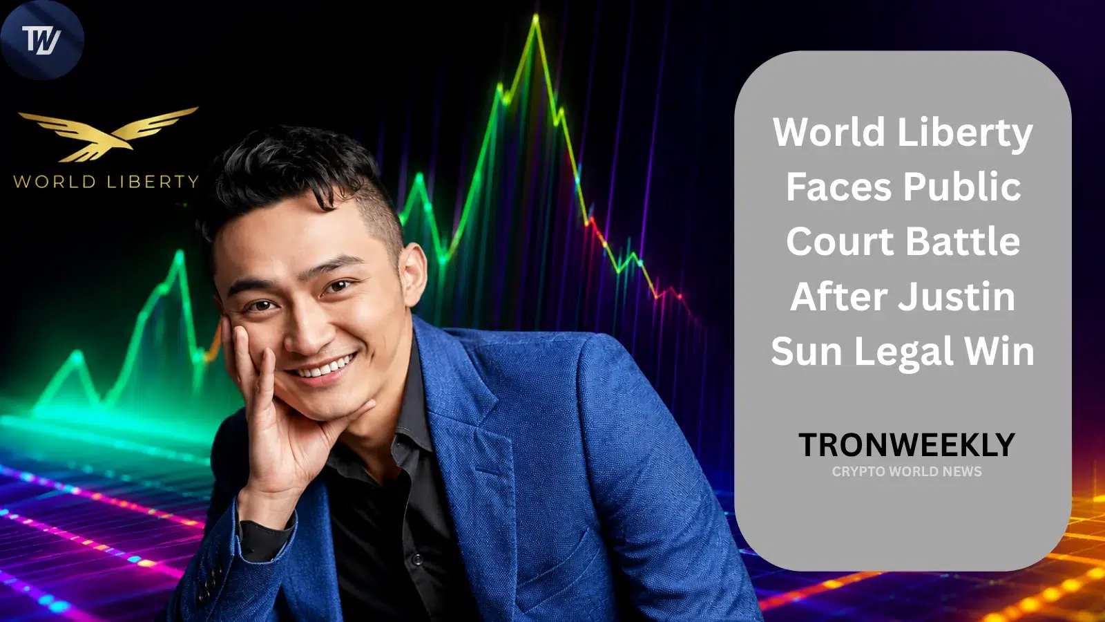 World Liberty Financial to Face Justin Sun's Claims in Public Court After California Ruling