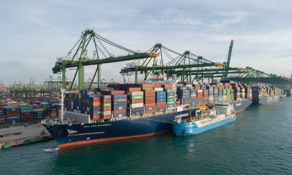 Singapore assegna otto nuove licenze per il bunkeraggio GNL a partire dal 1° settembre