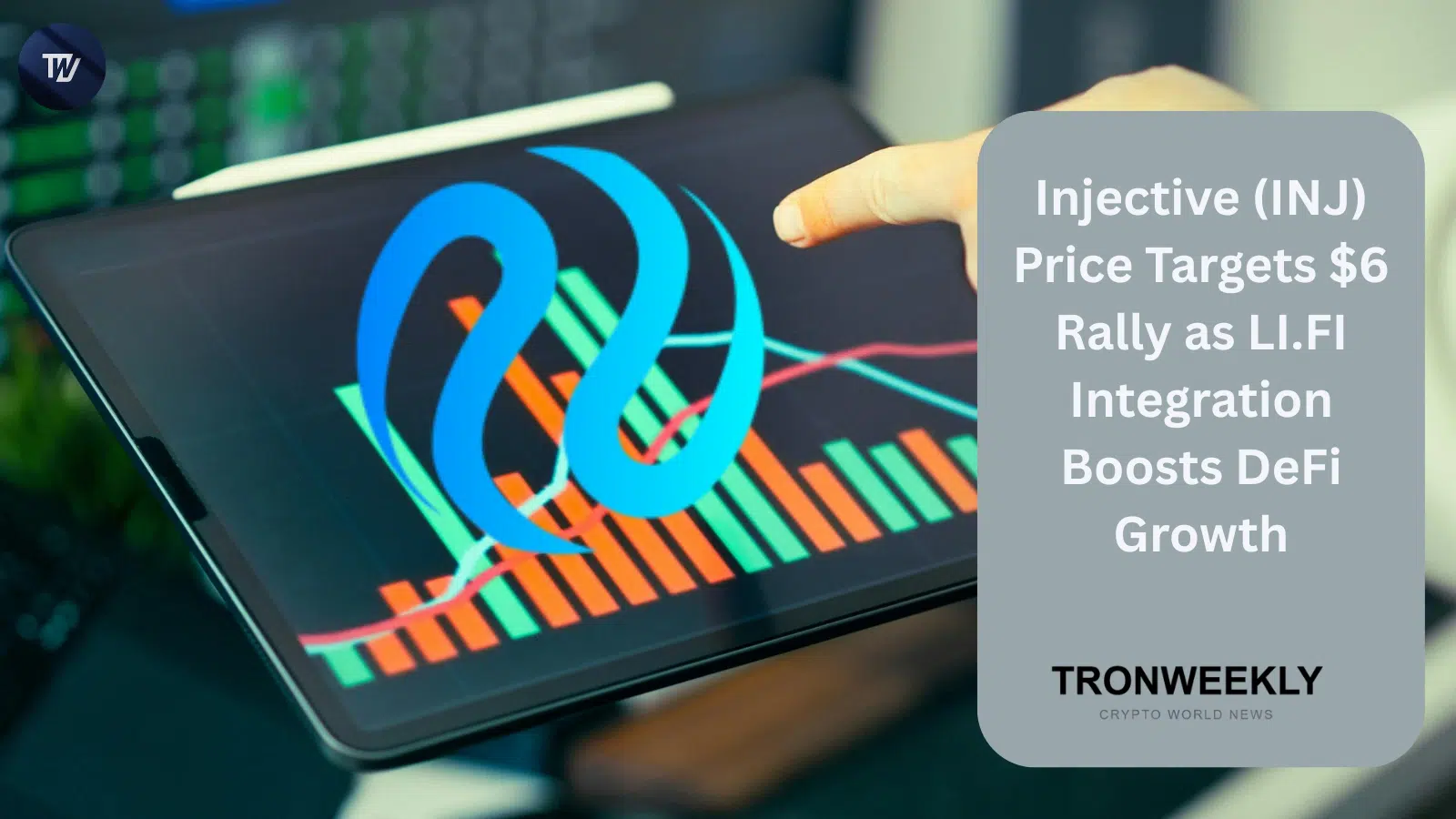 Injective (INJ) повторно тестирует торговый диапазон на фоне расширения кросс-чейн-связности через интеграцию LI.FI