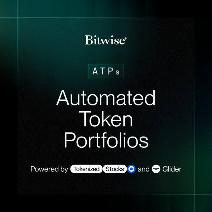 Bitwise lancia portafogli azionari tokenizzati da 9 miliardi di dollari con autocustodia e ribilanciamento automatico
