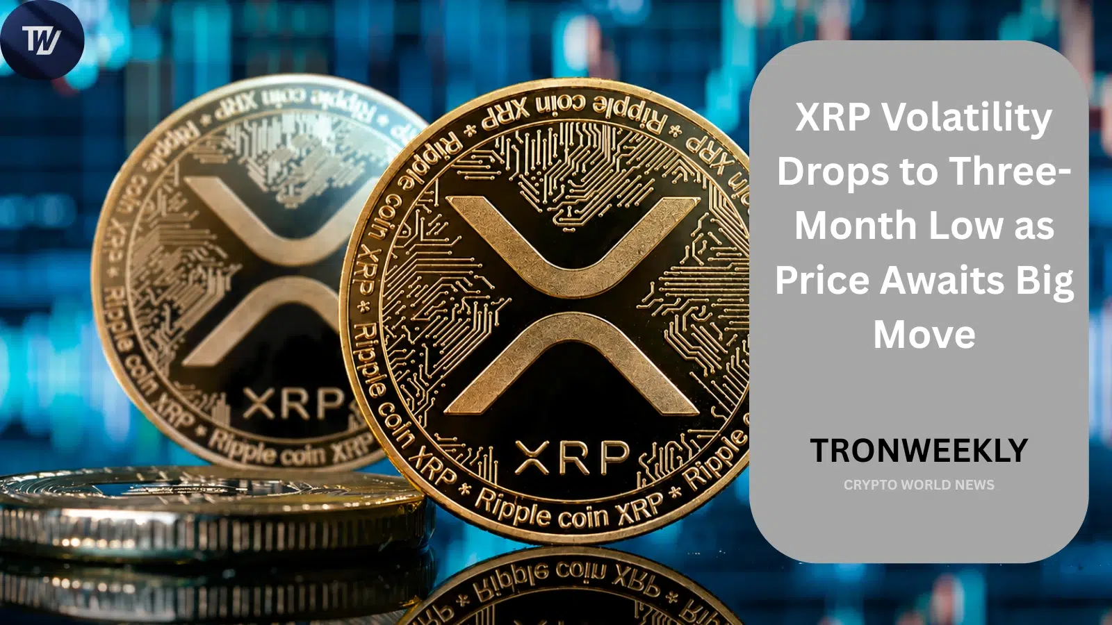 Волатильность XRP упала до минимума за три месяца на фоне консолидации цены