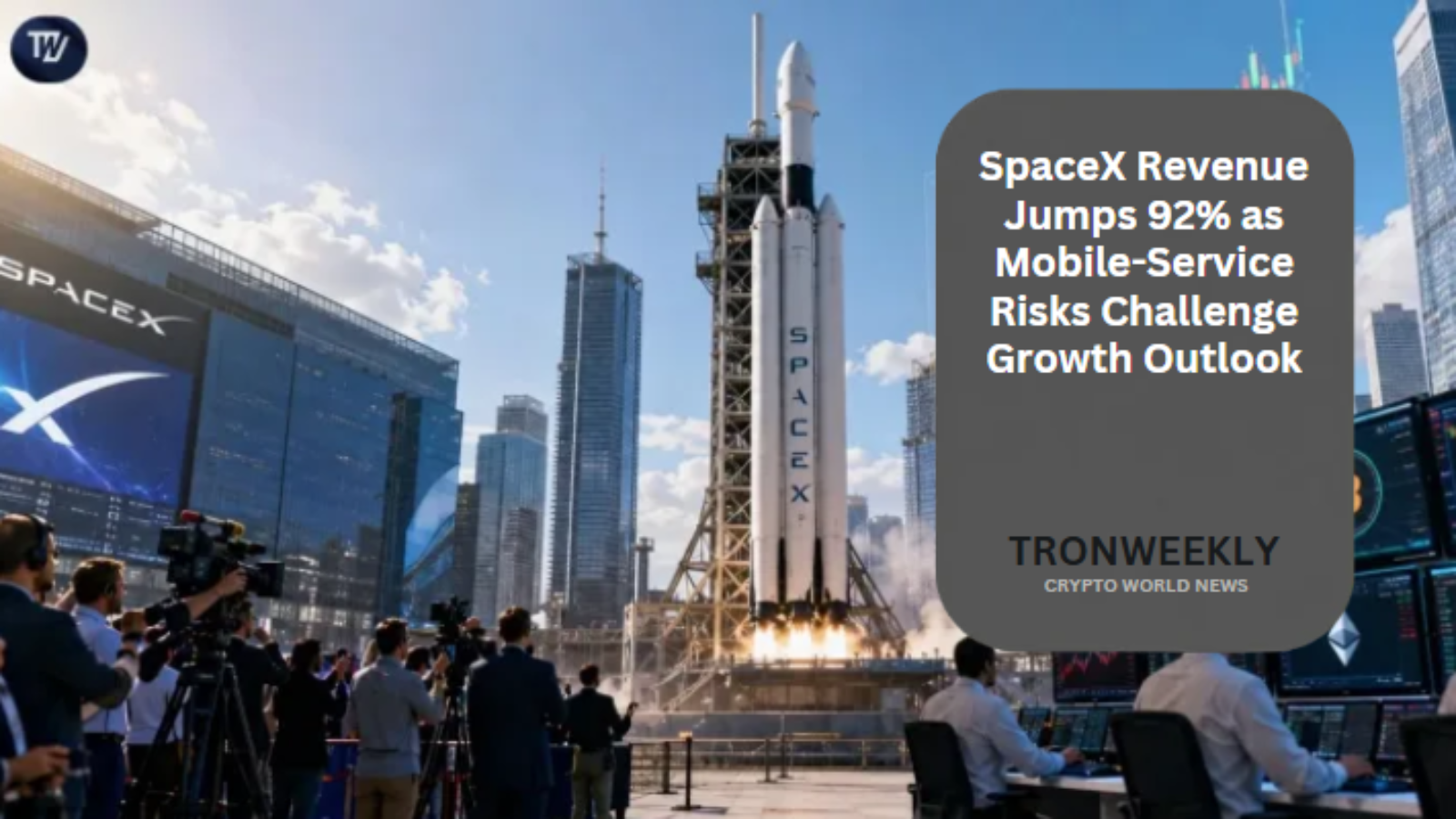 Выручка SpaceX выросла на 92% до $7,8 млрд во II квартале 2026 года; Bernstein предупредила о рисках мобильного сервиса
