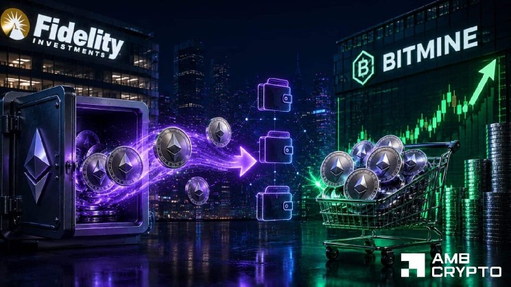 Ethereum: Разбор загадочного перевода 499,55 млн $ в ETH со стороны Fidelity