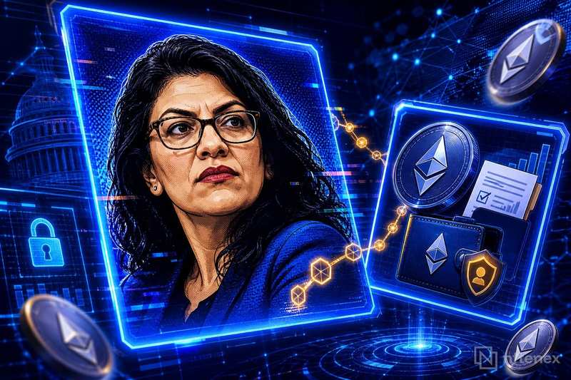 Rashida Tlaib Discloses Ethereum ETF in IRA Despite Anti-Crypto Voting Record