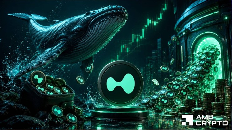 Ruch wieloryba Hyperliquid o wartości 3,36 mln USD w HYPE spotyka rosnące napływy na giełdy — co dalej?