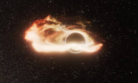 NASAのAIシステムが科学者を支援、まれなローグ ブラックホールの捕食現象を発見