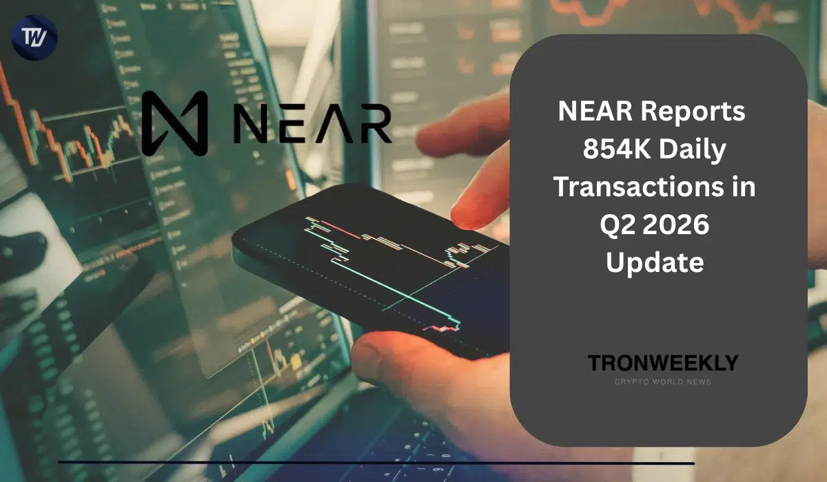 NEAR Protocol Reports 854K Daily Transactions in Q2 2026 Update