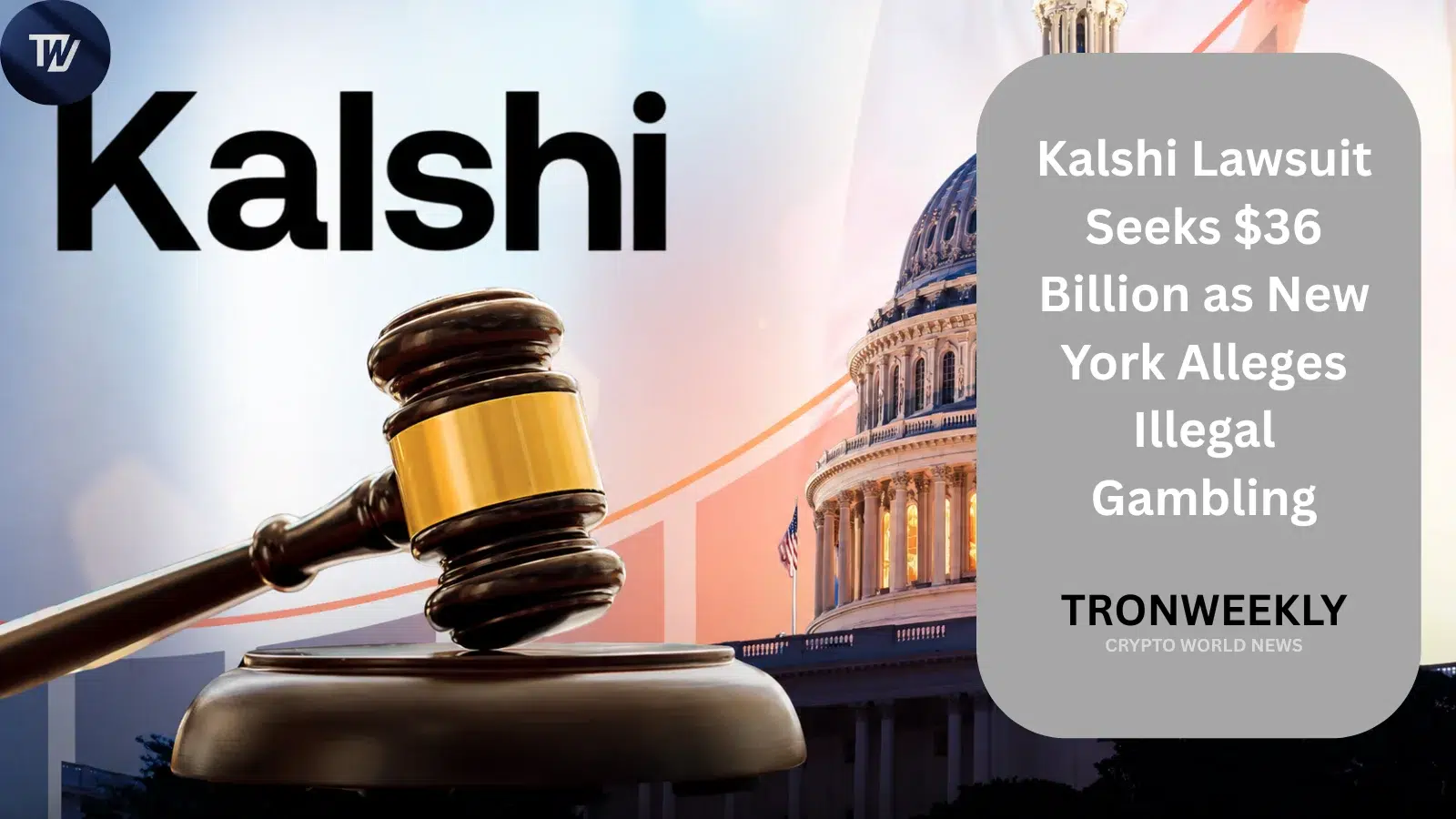 Нью-Йорк подал иск к Kalshi на 36 миллиардов долларов по обвинению в незаконной организации азартных игр