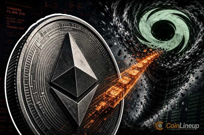 Drift-Exploiter bewegt 23.095 ETH im Wert von 44,4 Millionen US-Dollar durch Tornado Cash