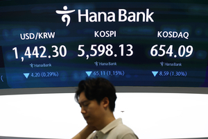 Il won sudcoreano tocca il massimo di cinque mesi mentre il Kospi rimane volatile