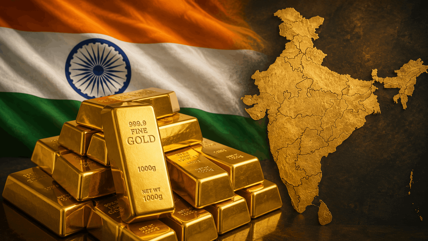 輸入倍増と割引幅の縮小を受け、インド金市場に回復の兆し