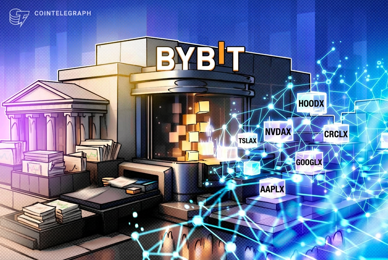 Bybit Enables Six Tokenized Stocks as Collateral for Margin Trading and Crypto Loans