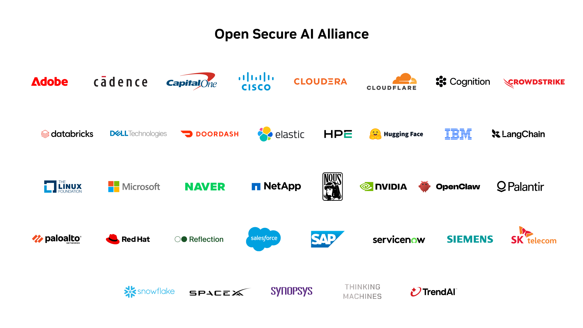 Industry Leaders Launch Open Secure AI Alliance for AI Safety and Security