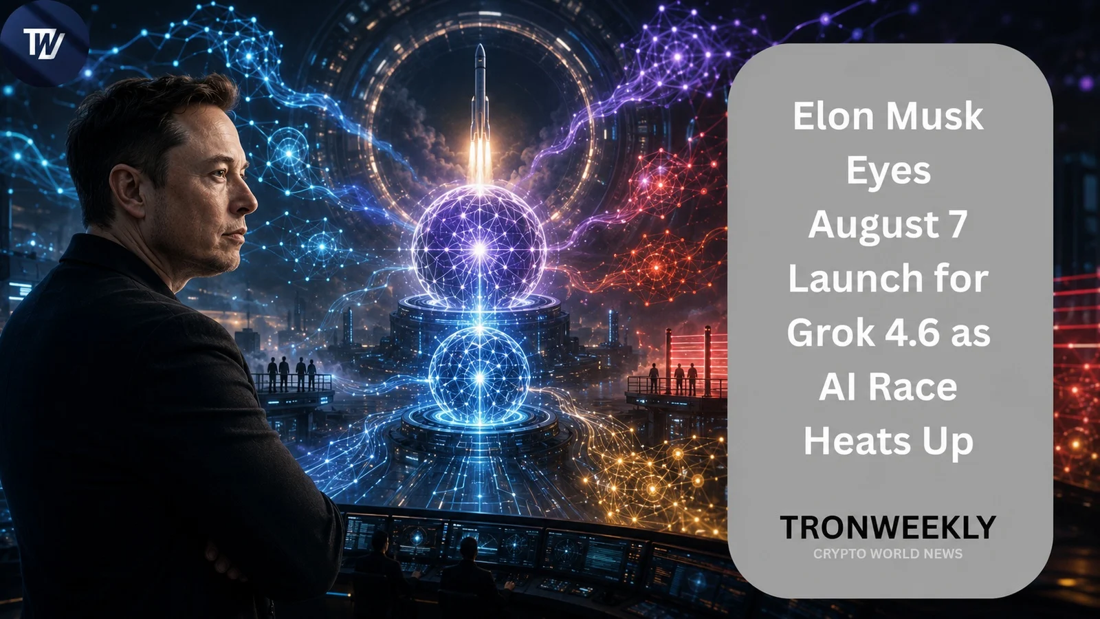 Elon Musk Targets August 7 for Grok 4.6 as AI Competition Intensifies