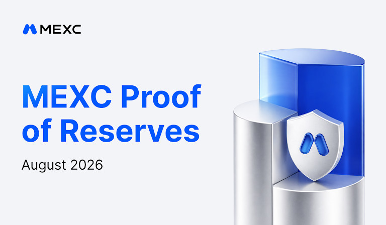 MEXC Proof of Reserves augustus 2026: alle reserveratio's voor grote activa boven 100%, BTC-reserveratio 288%