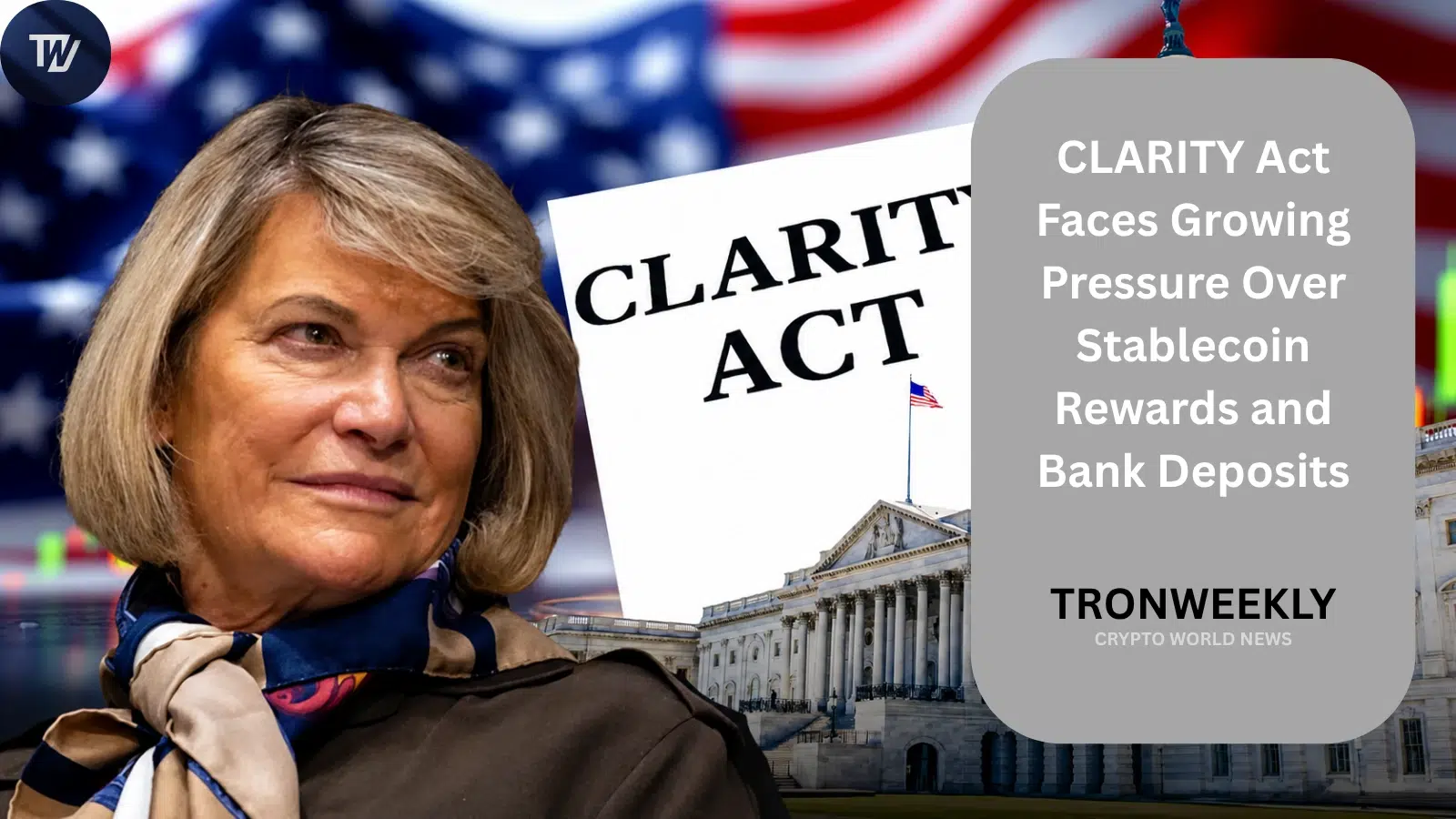 Закон CLARITY под нарастающим давлением из-за вознаграждений стейблкоинов и банковских депозитов